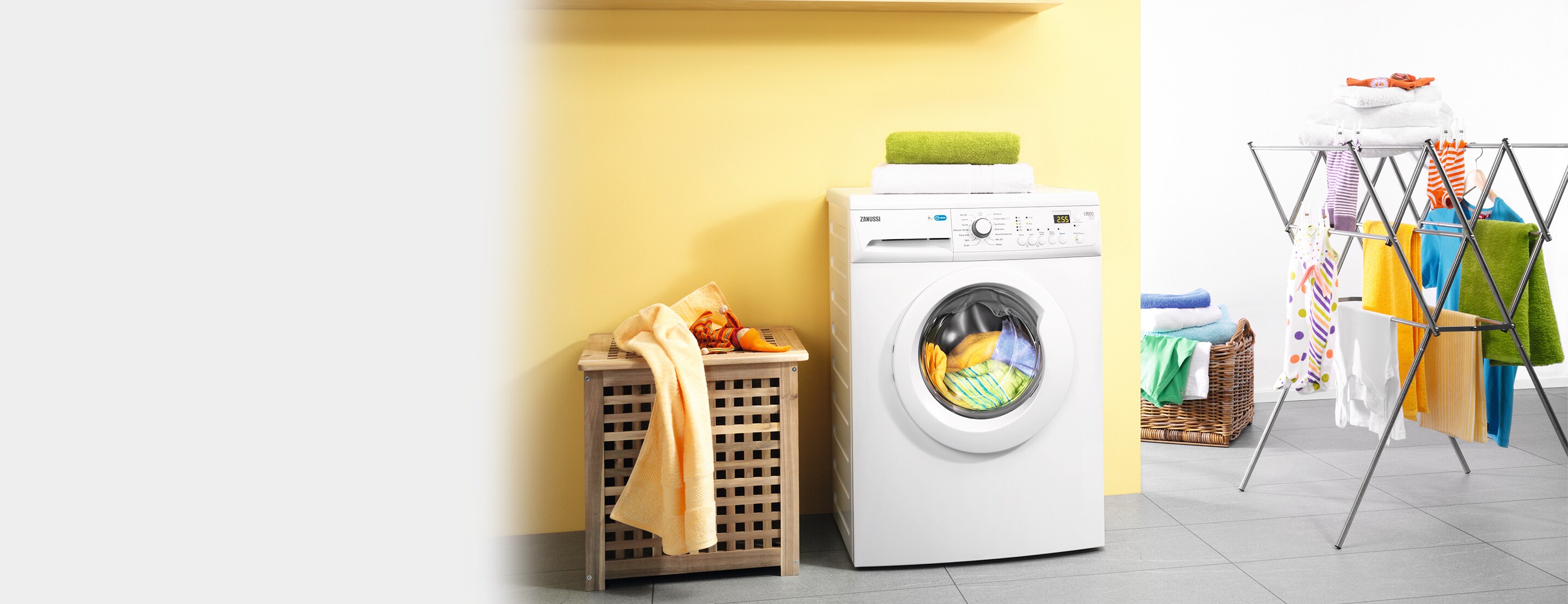 Front loader washing machine | Zanussi